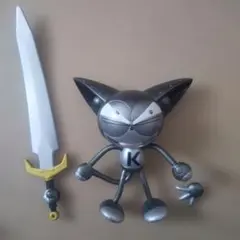 サイボーグクロちゃん 暴走クロちゃん フィギュア 剣付き TOMY レア：当時物】TOMY/トミー うちまくりクロちゃん サイボーグクロ