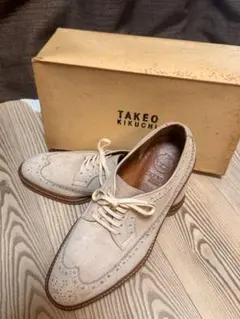 TAKEO KIKUCHI ウィングチップ シューズ　ヴィンテージ・アーカイブ品のサムネイル