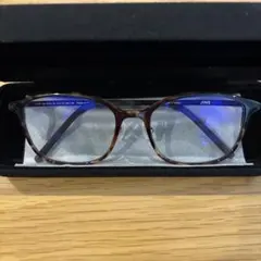 JINS ブラウン PCメガネ・ブルーライトカット