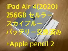 iPad Air4 256GBセルラー/Apple pencil2