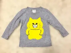 ノラネコぐんだん　長袖Tシャツ　グレー（キッズ 110cm）