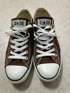 コンバース　スニーカー　茶