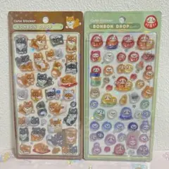 れ*な様 国内正規品 ボンボンドロップシール 和柄 柴犬 ほっこり だるま