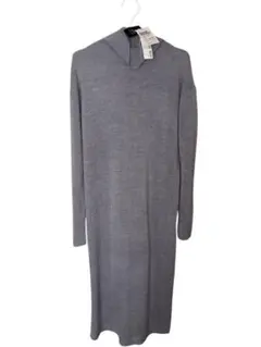 セール新品ダグAZUL basic ニットワンピース長袖グレー タートルネック