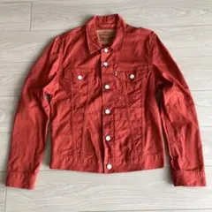Levi's リーバイス デニムジャケット レッド Sサイズ 3rd