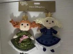 ディズニー　シー　ファンタジースプリングス　アナ雪　ぬいぐるみキーチェーン