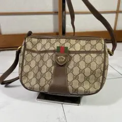 GUCCI グッチ オールドグッチ シェリーライン ショルダーバッグ 斜め掛け