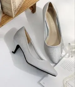 LibertyDoll シルバー パンプスのサムネイル