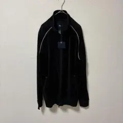未使用　Stüssy ブラック ベロアトラックジャケット Lのサムネイル