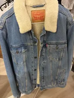 Levi's ボアデニムジャケット Gジャン 裏ボア L