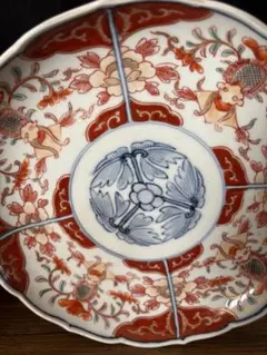江戸 伊万里 色絵 大皿 アンティーク 送料込み260714 - メルカリ