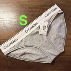 新品 ビキニ コットン ショーツ カルバンクライン グレー