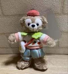 ダッフィー&フレンズ　ワンダフルキッチン　ダッフィー　ぬいぐるみバッジ