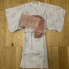 セパレート浴衣　シフォン帯　2wayのサムネイル