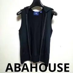 ABAHOUSE　Selfist ブラック フード付きベスト Mサイズ