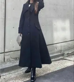 rienda クラシックシンデレララインコート