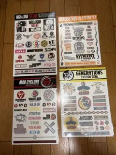 GENERATIONS タトゥーシール まとめ売り