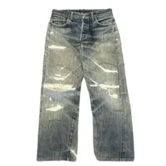 Levi’s 501XX復刻 BIGE ボタン裏555 バレンシア工場 デニム