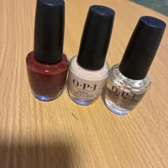 O.P.I ネイルラッカーセット 3色