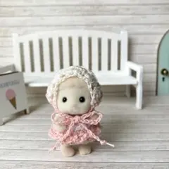 シルバニアファミリー 赤ちゃん お洋服 バブーシュカ 2点セット ストロベリー