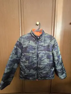 【美品】Gap Kids　リバーシブルジャンパー　カモフラ柄