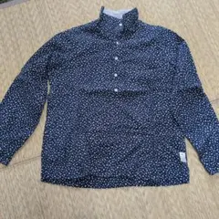 NATURAL LAUNDRY ドット柄 長袖シャツ