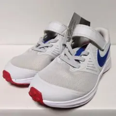 Nike スニーカー グレー/ブルー/レッド