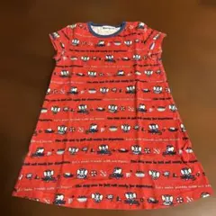 moujonjon ワンピース 90cm マリン柄のサムネイル