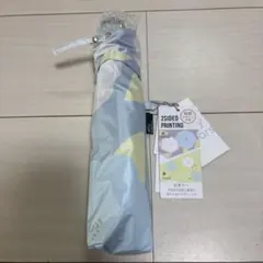 nifty colors 晴雨兼用折りたたみ傘 水色　一級遮光のサムネイル