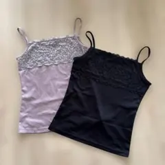 MICHEL KLEIN キャミソール 2枚セット サイズ38のサムネイル