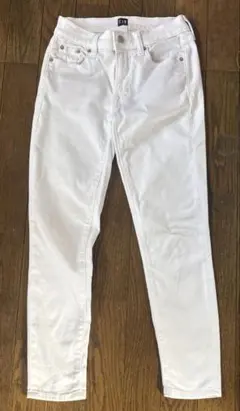 GAP DENIM スキニーパンツ ホワイトのサムネイル