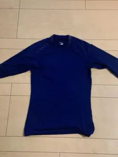 Mizuno ブルー 長袖 アンダーシャツ 3枚セット