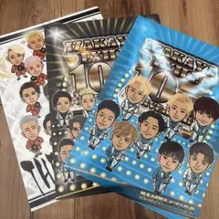 居酒屋EXILE ファイル3枚セットTHE RAMPAGE FANTASTICS