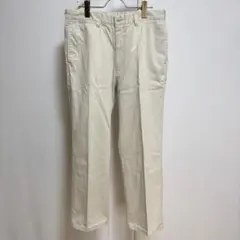 UNIQLOユニクロ　チノパン（85）ストレート　カジュアルメンズ　アイボリー系