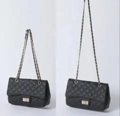 2way キルティング チェーンバッグ 美品