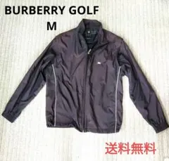 【美品】BURBERRY GOLF ナイロンジャケット ブラック M バーバリーのサムネイル