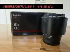 Panasonic LUMIX S 85mm F1.8 単焦点レンズのサムネイル
