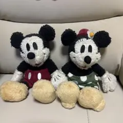 ミッキーマウス ぬいぐるみ 2体セット