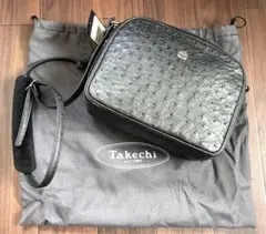 ACTIVE TOKYO 日本製JRAタグ付き 艶消しワニ本革 ボディーバッグ