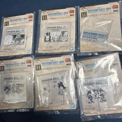 ドラゴンボール　一番くじ　H賞　ロゴブロック　6個