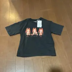 ZARA JENNIE キッズ Tシャツ シャツ 半袖 ブラック ロゴ