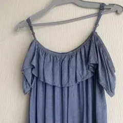 H＆Ｍ　サロペット オールインワン デニム調 160 s