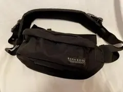 【美品】BORN BOON ボーンブーン 2way ヒップシート　ブラック