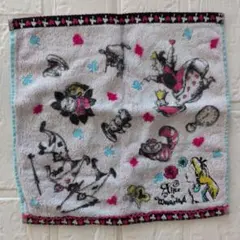 アリス・イン・ワンダーランド タオルハンカチ 東京ディズニーリゾート