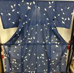 洗える絽の夏着物　リーフ模様のサムネイル