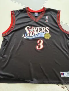 76ers Sixers Iverson ユニホーム　champion