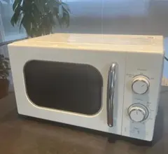 美品☆ユアサプライムス レトロ電子レンジ PRE-702B（60Hz）西日本専用