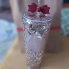 スターバックスホリデー2025コールドカップタンブラーリボン710ml