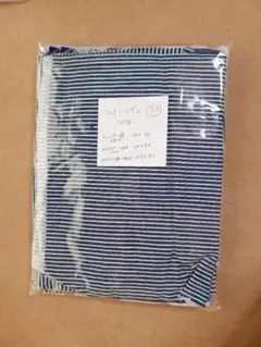 33)コットンハギレ500g ヒッコリー風Wガーゼ他