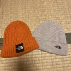 激安THE NORTH FACE ニット帽 2点セット
